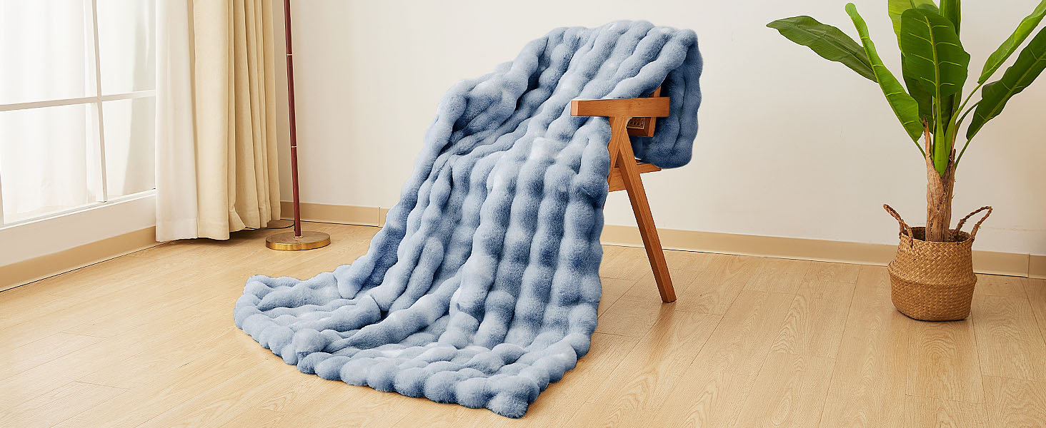 М'яка ковдра з штучного хутра, 130x150 см, рожева. Ковдра з плюшу, тепла, для дому, на диван, ліжко.