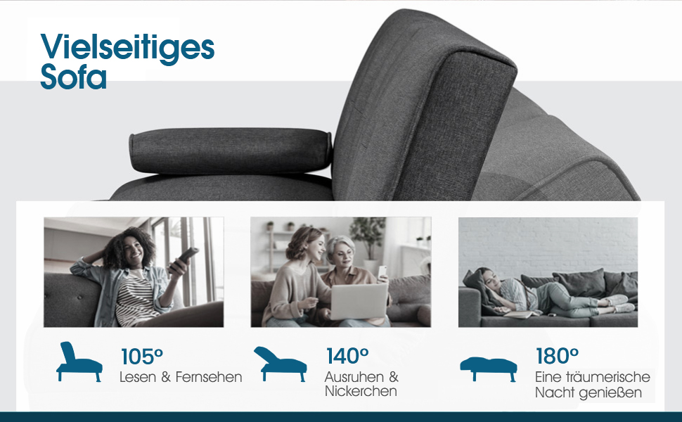 Yaheetech Folding Sleeper Sofa