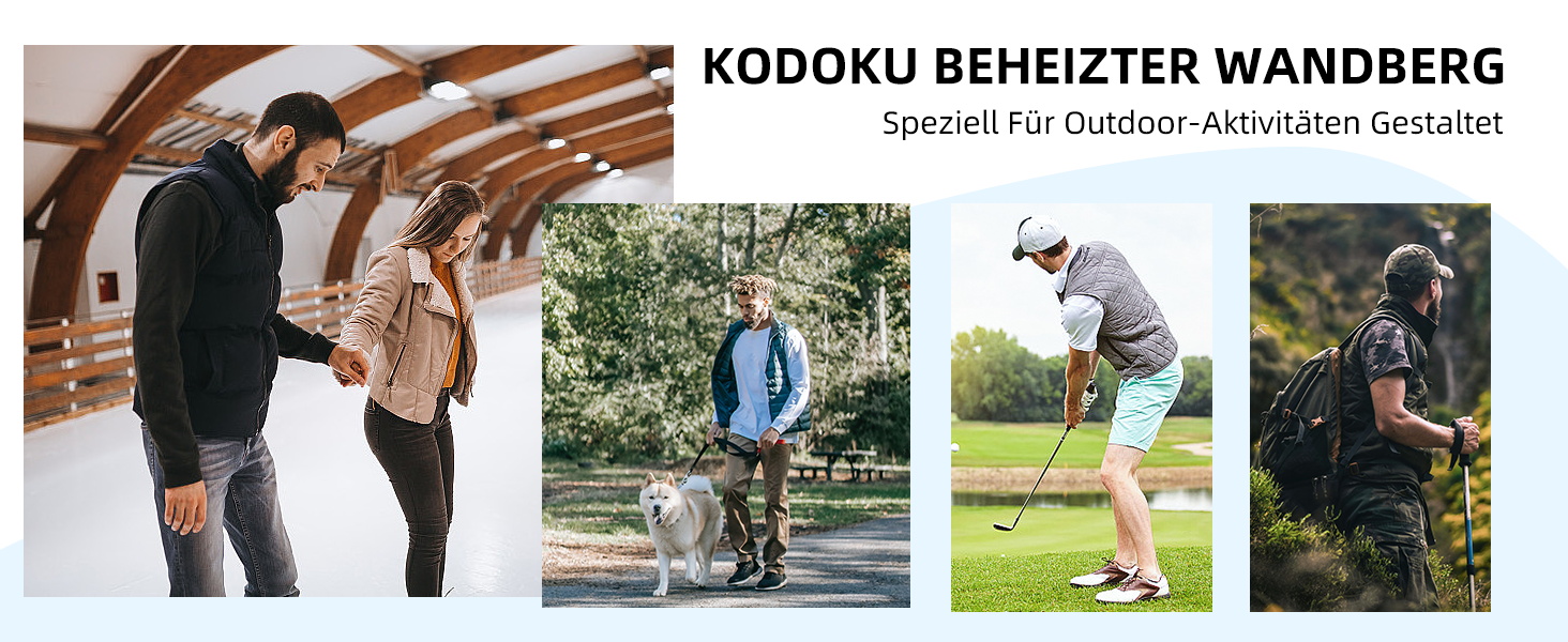 Електрична гріюча жилетка для чоловіків з акумулятором USB, 10000mAh, 4 зони нагріву, 3 режими температури, для зимових прогулянок, машинне прання