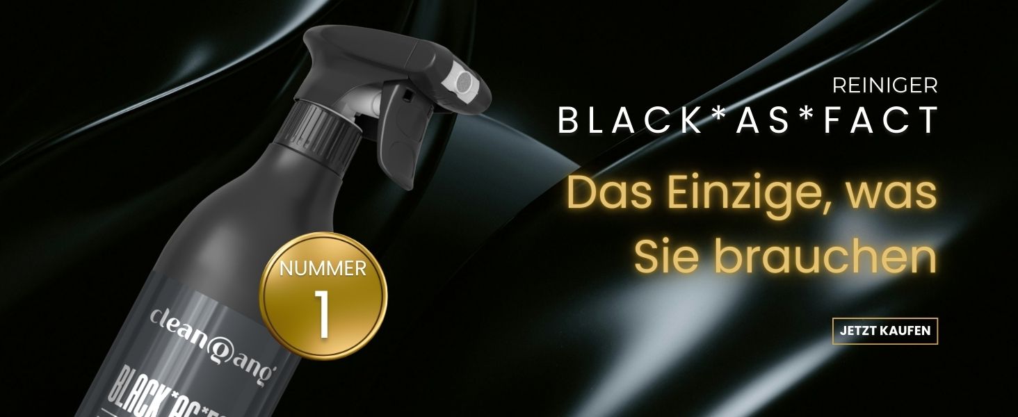 Очищувач для чорної сантехніки та змішувачів Cleangang Black*as*fact, набір 3х500 мл