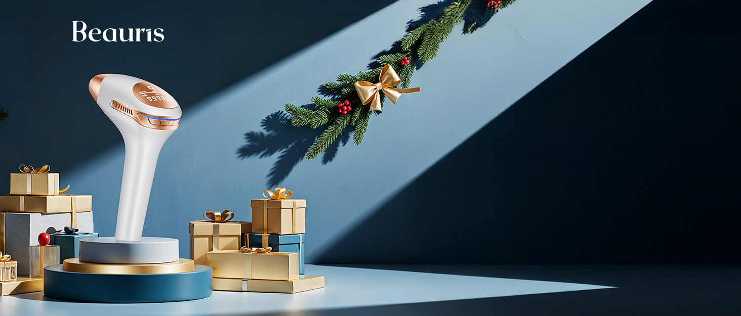 Пристрій для епіляції IPL 21J: Лазерний епілятор з 9 рівнями та червоним світлом 600 нм, 999,900 імпульсів для дому - для жінок та чоловіків, для обличчя, тіла, зони бікіні та ніг