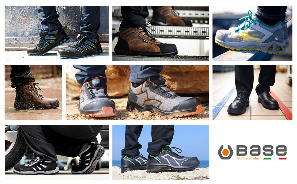 Чоловічі бойові черевики Base B119 (46 EU, Чорний/Сірий)