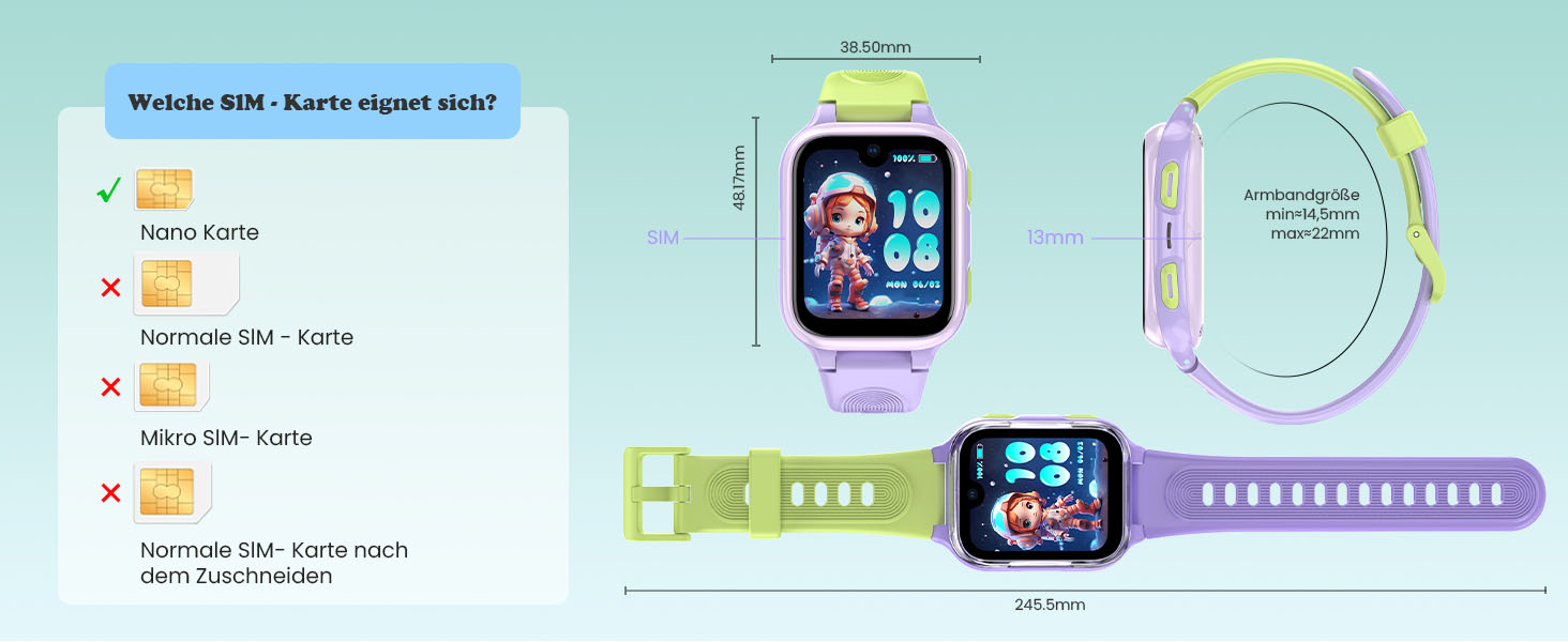 Дитячий розумний годинник LAGENIO K9 4G з GPS, AMOLED, 1.78