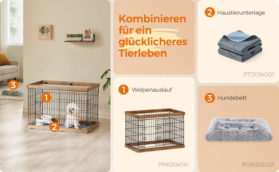 Підстилка для собак Feandrea, 2 шт., 122 x 91 см, XL, сіра, водонепроникна, супер поглинаюча, для собак