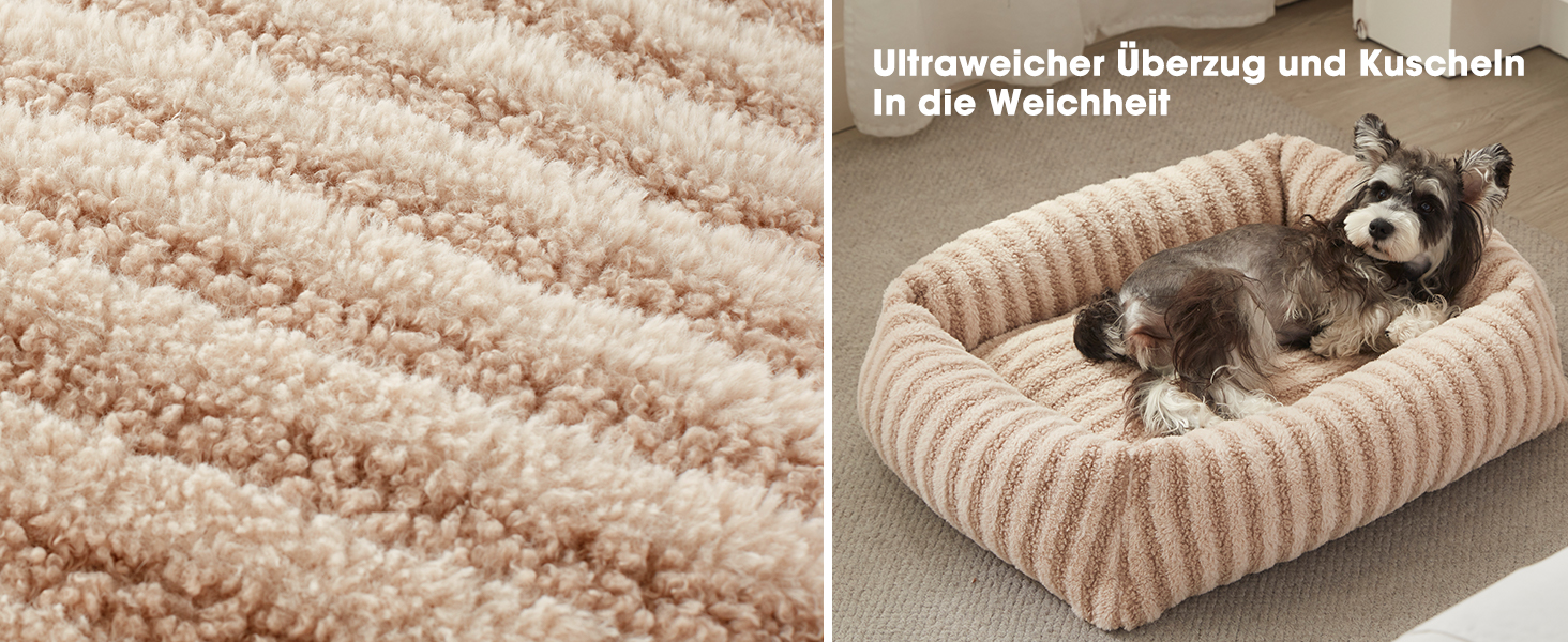 Лежанка для собак середнього розміру, сіра, 64x54x18 см, знімний, зручний, з підвищеними бортиками, з антиковзким покриттям