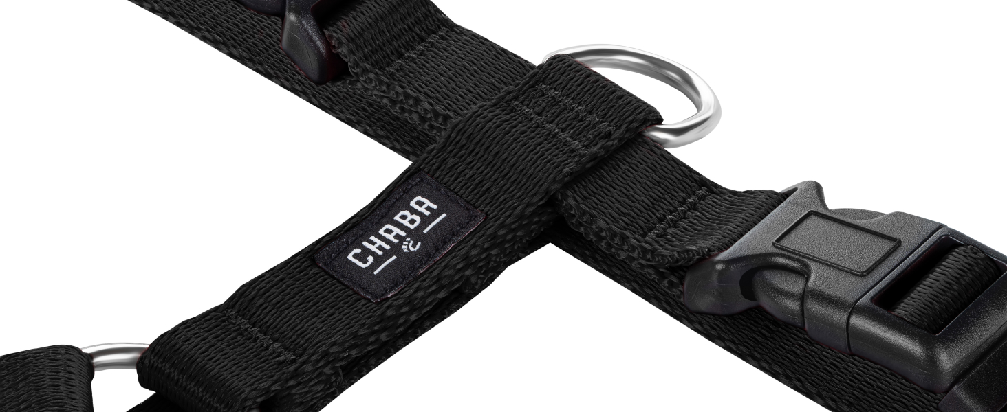 Шлейка для собак Chaba Guard середнього розміру, контрольована, протисмикова, регульована, комфортна та легка, класична Step-in, для прогулянок, розмір L, колір Морський