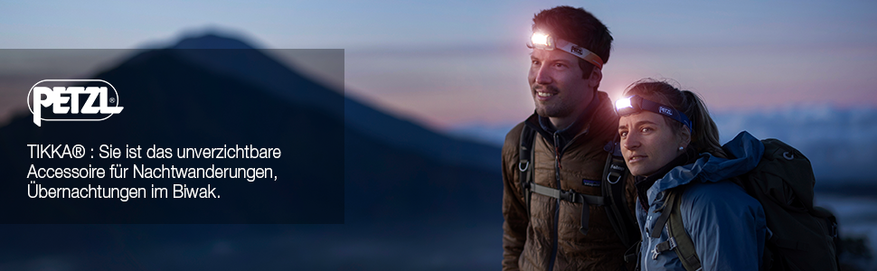 Налобний ліхтар PETZL TIKKA сірий універсальний для дорослих