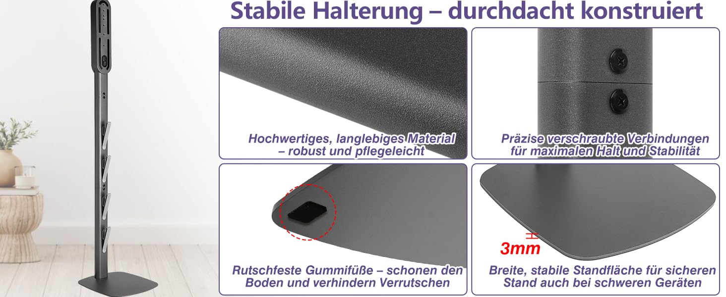 Кріплення та зарядний стан для пилососів Dyson V8–V15 та Gen5 – настінний тримач для акумуляторного пилососа з органайзером для насадок, щіток та кабелю, темно-сірий