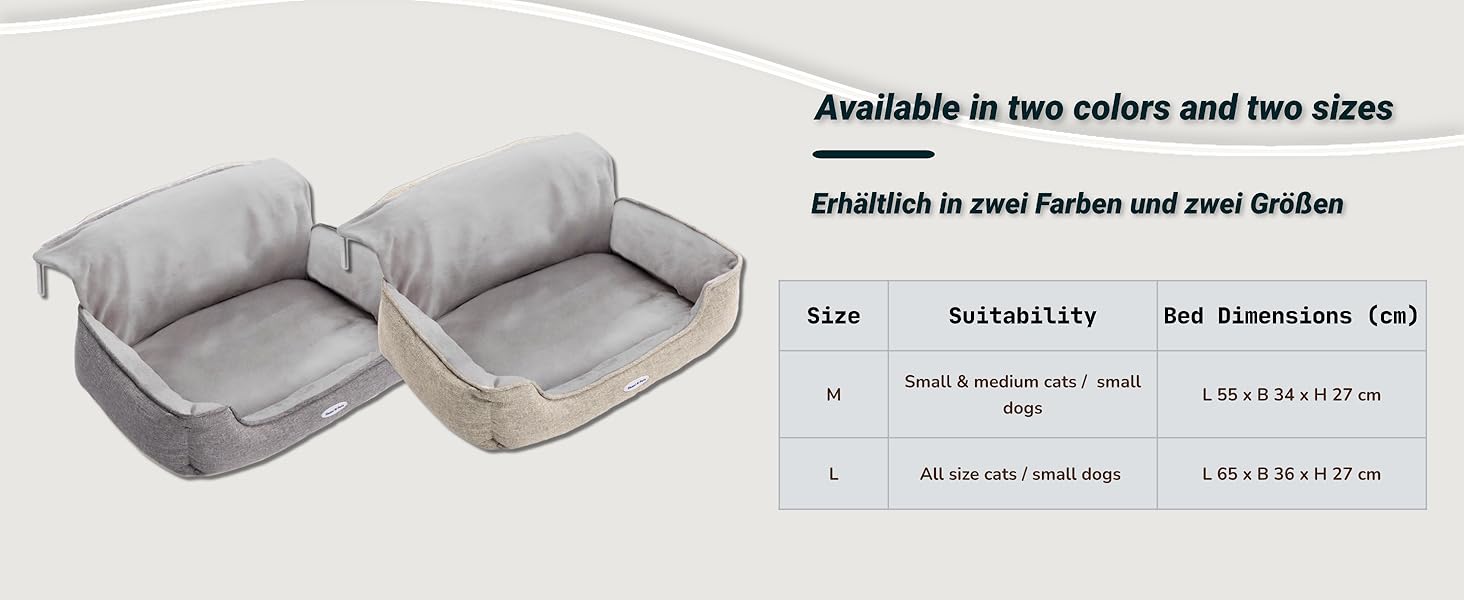 Килимок для котів на батарею Happi N Pets, сірий, 55 x 34 x 27 см