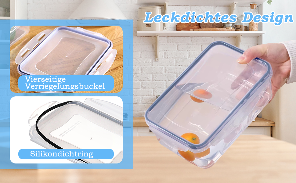 50 контейнерів для зберігання продуктів | Герметичні, BPA-free, для Meal Prep | Можливе використання в морозилці та мікрохвильовці