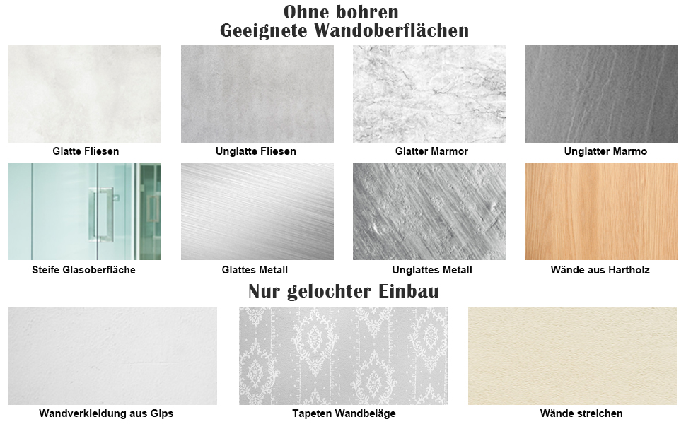 Тримач для рушників без свердління, висувний, чорний. Регульована ширина 38-75 см, з полицею для зберігання. Для ванної кімнати.