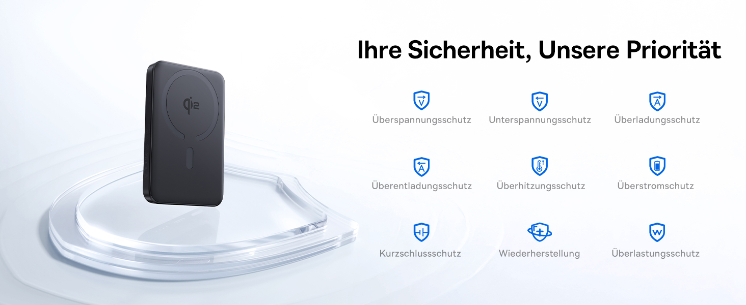 Power Bank Baseus EnerFill MagSafe 10000mAh з PD 22.5W та бездротовою зарядкою 15W (Qi2), чорний