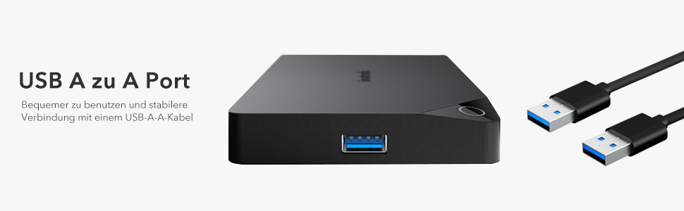 Корпус для жорсткого диска Inateck 3.5 USB 3.0: Зовнішній корпус HDD/SSD з підтримкою UASP та живленням 12V/2A (2.5/3.5 дюйми)