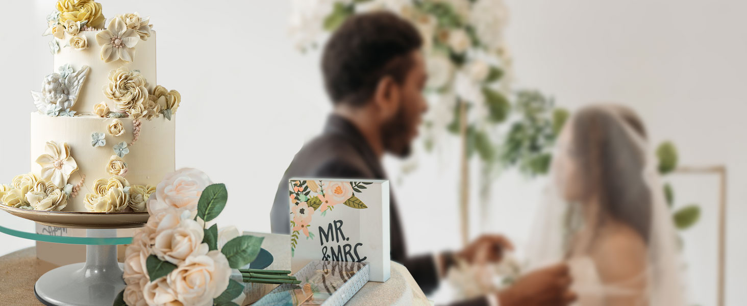 Обертова підставка для тортів Uten: поворотний стіл для випічки, декорування тортів, цукрової глазурі (гартоване скло)