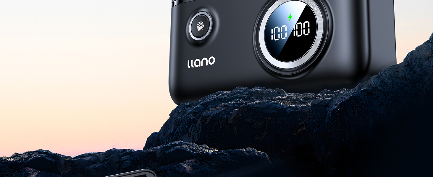 Зарядний пристрій llano NB-13L 18W з 2 USB-C для Canon: G7X, G7X Mark III, G7X Mark II, PowerShot SX740 HS, G5X Mark II, G9X Mark II, SX620HS, SX720HS. Smart дисплей