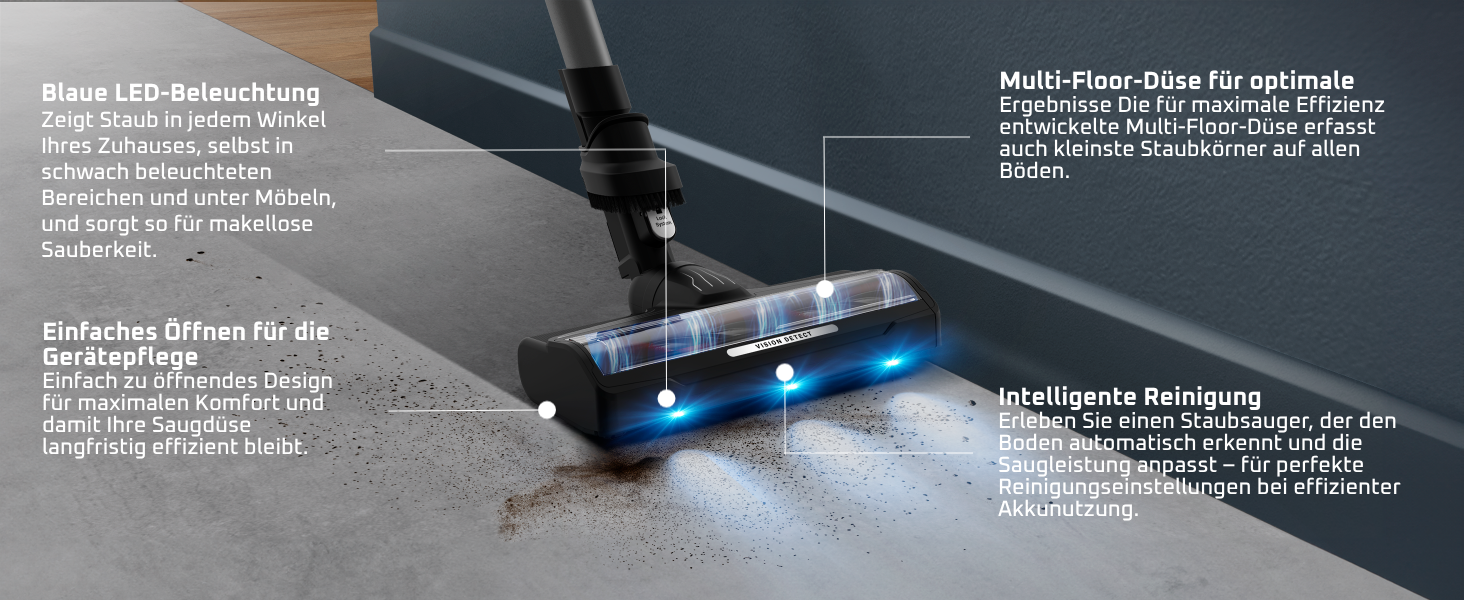 Акумуляторний вертикальний пилосос Rowenta X-Force Flex 9.60 Complete RH2099WO (Apricot) з LED-підсвіткою та набором насадок, 100 AW