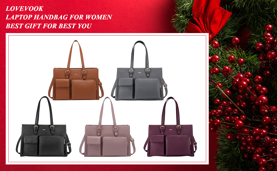 LOVEVOOK Сумка-шоппер для жінок, велика, для ноутбука 15.6