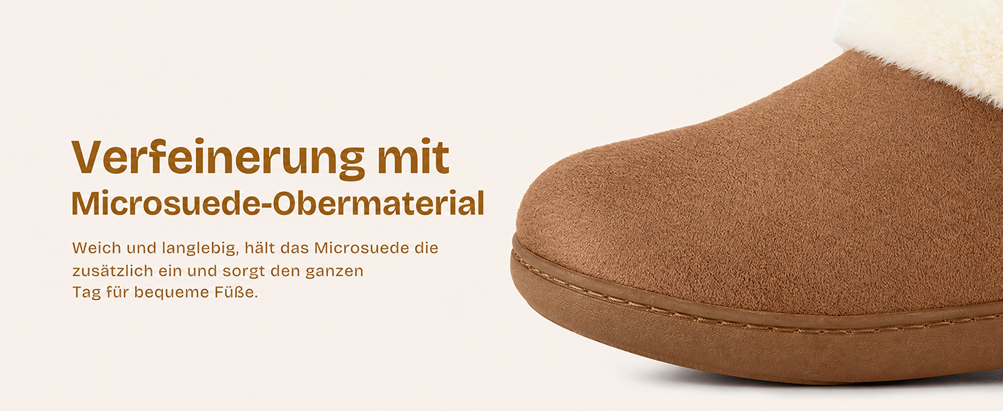 Жіночі зимові капці EverFoams з ефектом пам'яті (Memory Foam), теплі плюшеві та протиковзкі, колір Rose, розмір 40/41 EU