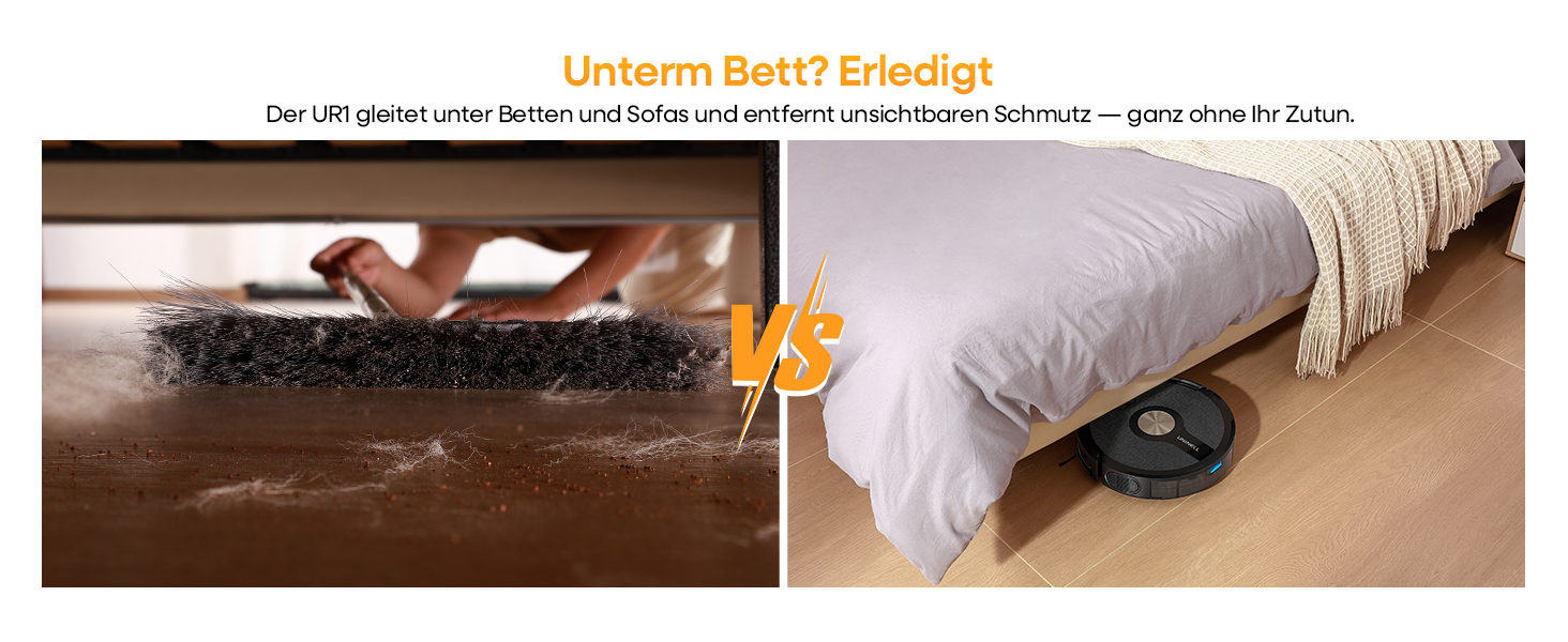 Робот-пилосос з функцією миття 5000Pa, 3-в-1 з часом роботи 180 хв, для тварин, з керуванням через додаток, чорний