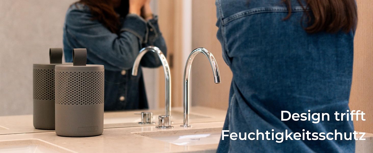 Безструменевий осушувач повітря AbsoDry до 25 м² - з поповнюваним пакетом - з переробленого пластику - для вітальні, ванної кімнати, підвалу - осушувач для квартири