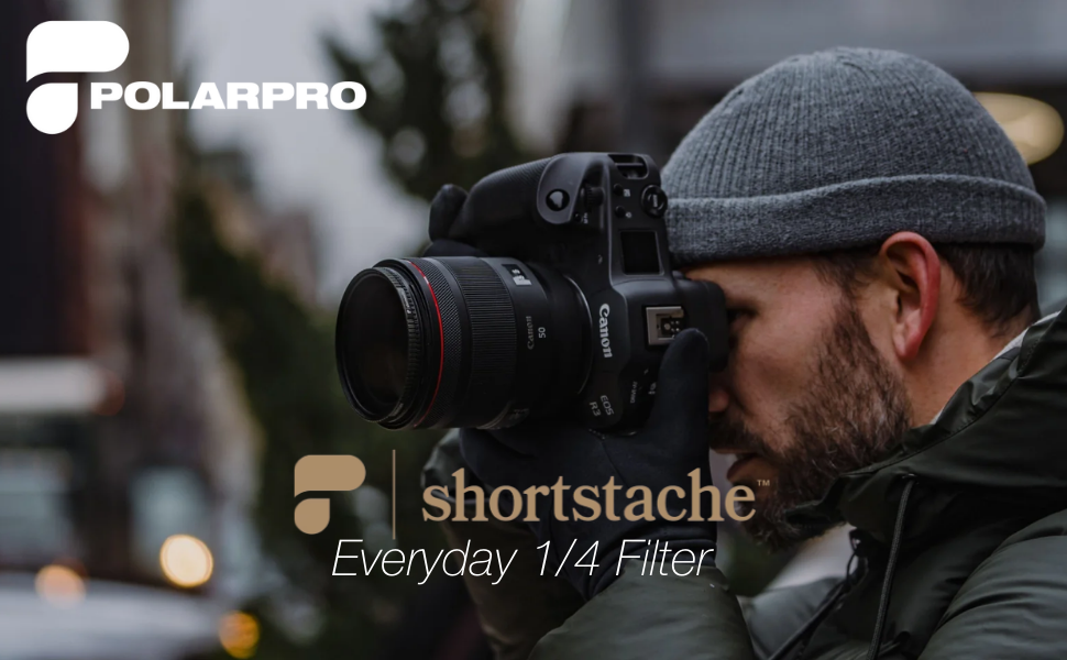 Фільтр PolarPro Shortstache - Чорний туман (Black Mist) + поляризаційний, 72мм