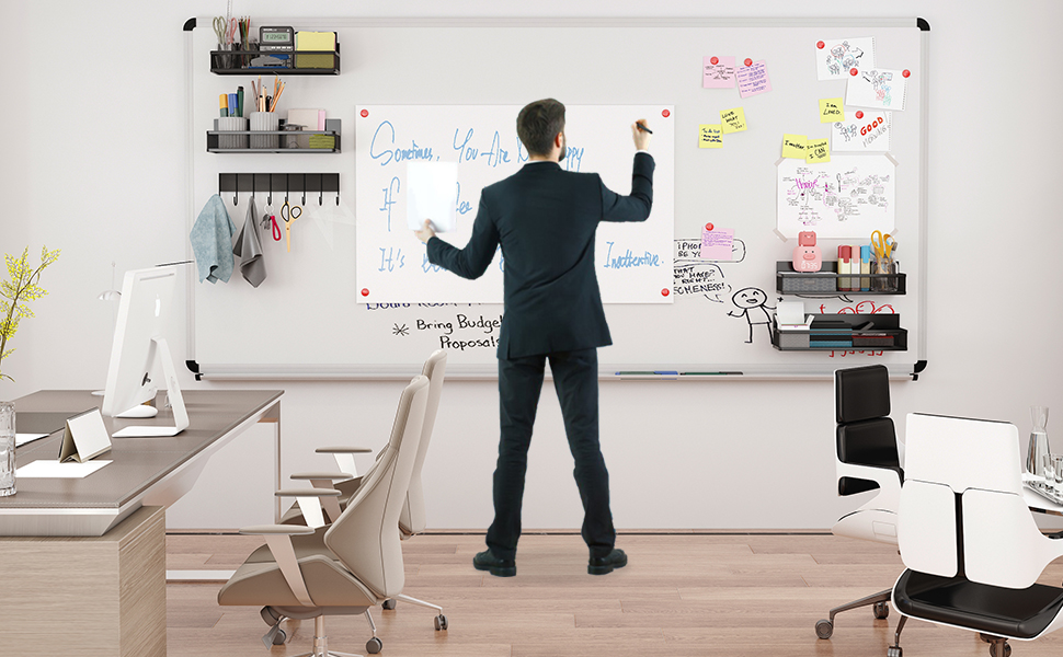 Магнітна полиця для холодильника з 8 гачками, органайзер для кухні (5 шт.)