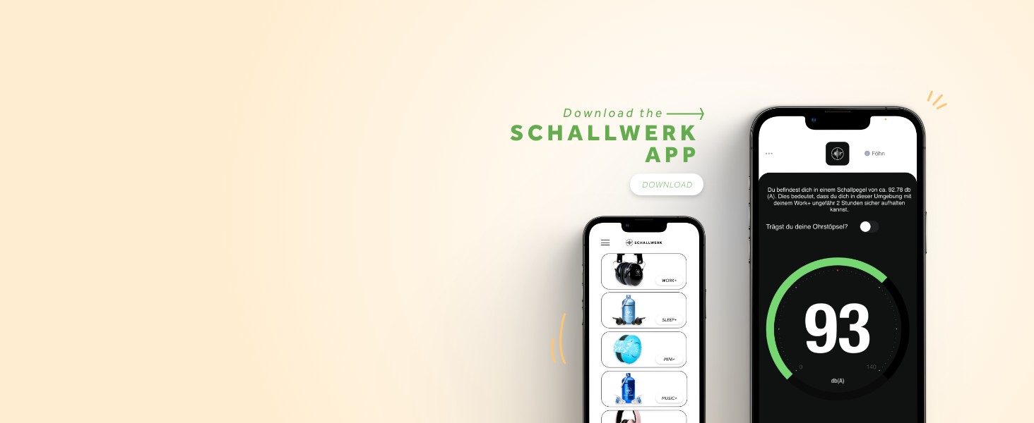 Дитячі шумопоглинаючі навушники-захисники Schallwerk® Mini+ (Lion Honey) — преміум захист слуху для немовлят та дітей
