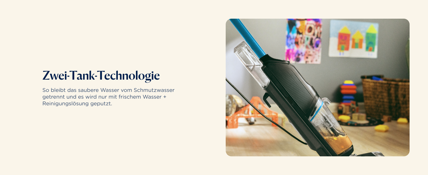 Вертикальний пилосос для вологого та сухого прибирання Bissell CrossWave HF2 (3845N), з кабелем