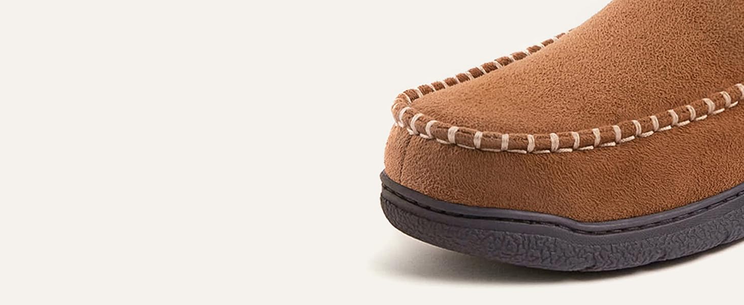 Чоловічі домашні тапочки Zigzagger з мікрозамші та піною з пам'яті (42 EU, чорний)