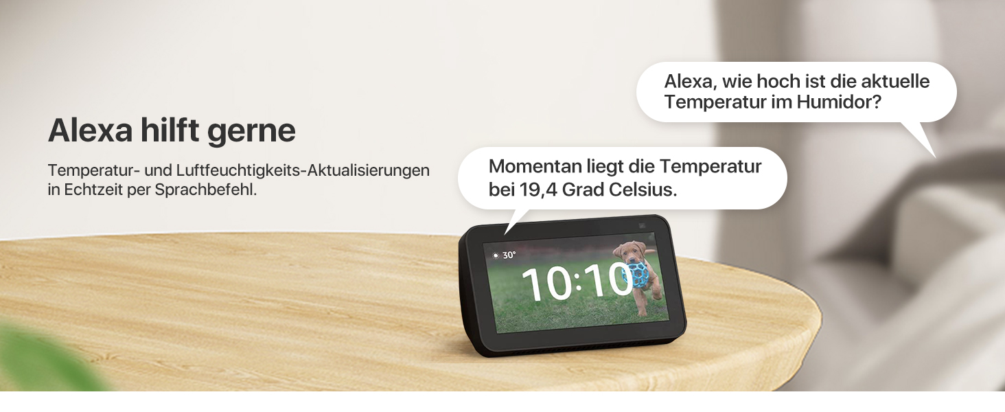 Wi-Fi гігрометр-термометр X-Sense SBS50 для дому, контроль температури і вологості через додаток, 4 сенсори, база, сумісний з Alexa, передача даних, до 500 м