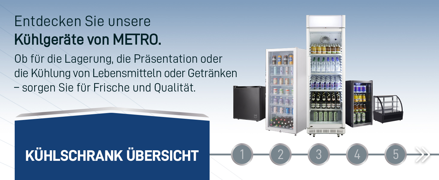 Холодильник для напоїв METRO Professional GSC2125B, 118 л, чорний