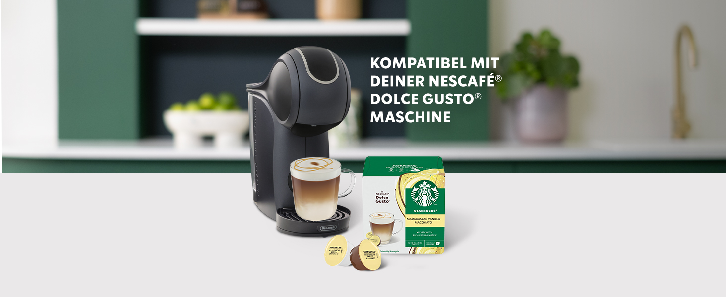 Кавові капсули Starbucks Vanilla Macchiato для Nescafé Dolce Gusto, 72 шт (6х12)