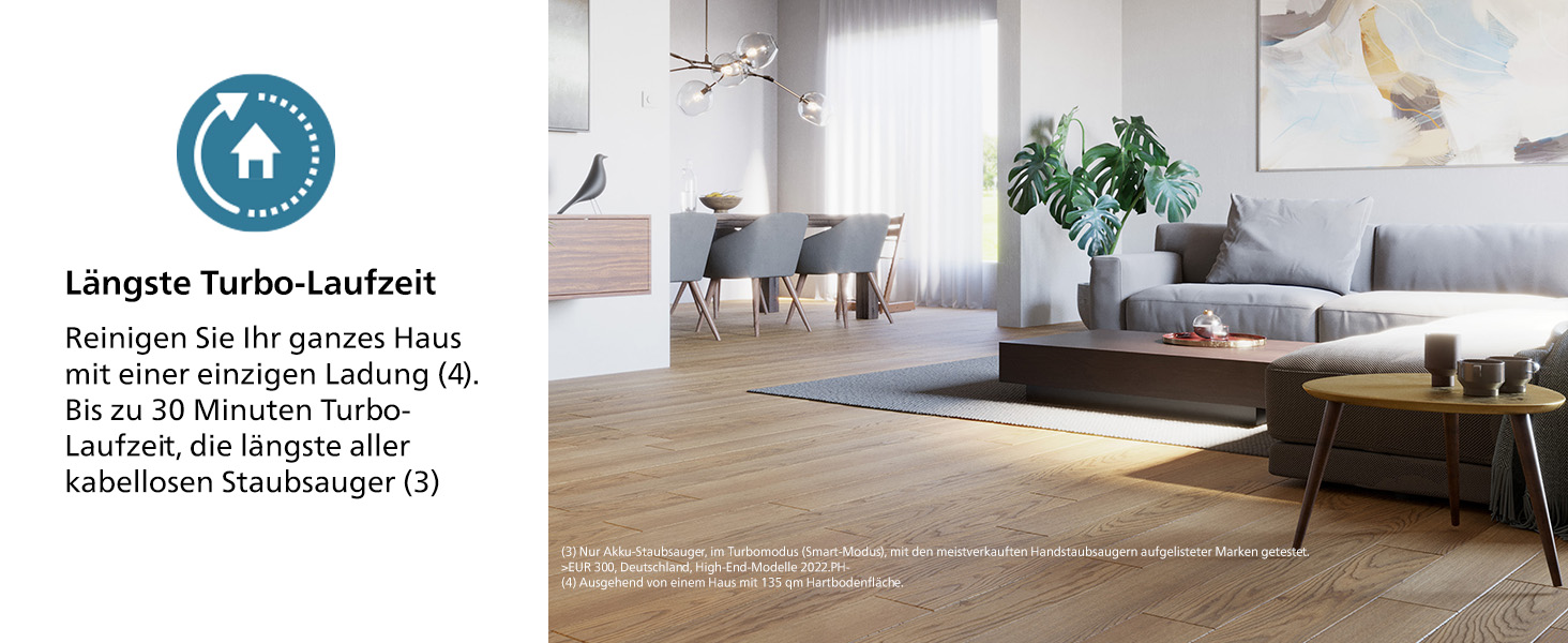 Вертикальний пилосос для вологого та сухого прибирання PHILIPS AquaTrio 9000 серії, чорний, час роботи 45 хв