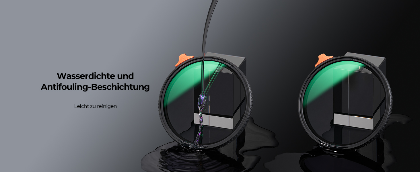 Фільтр нейтральної сірої ND K&F Concept Nano-X True Color Variabler 55mm (ND2-32, 1-5 ступенів)