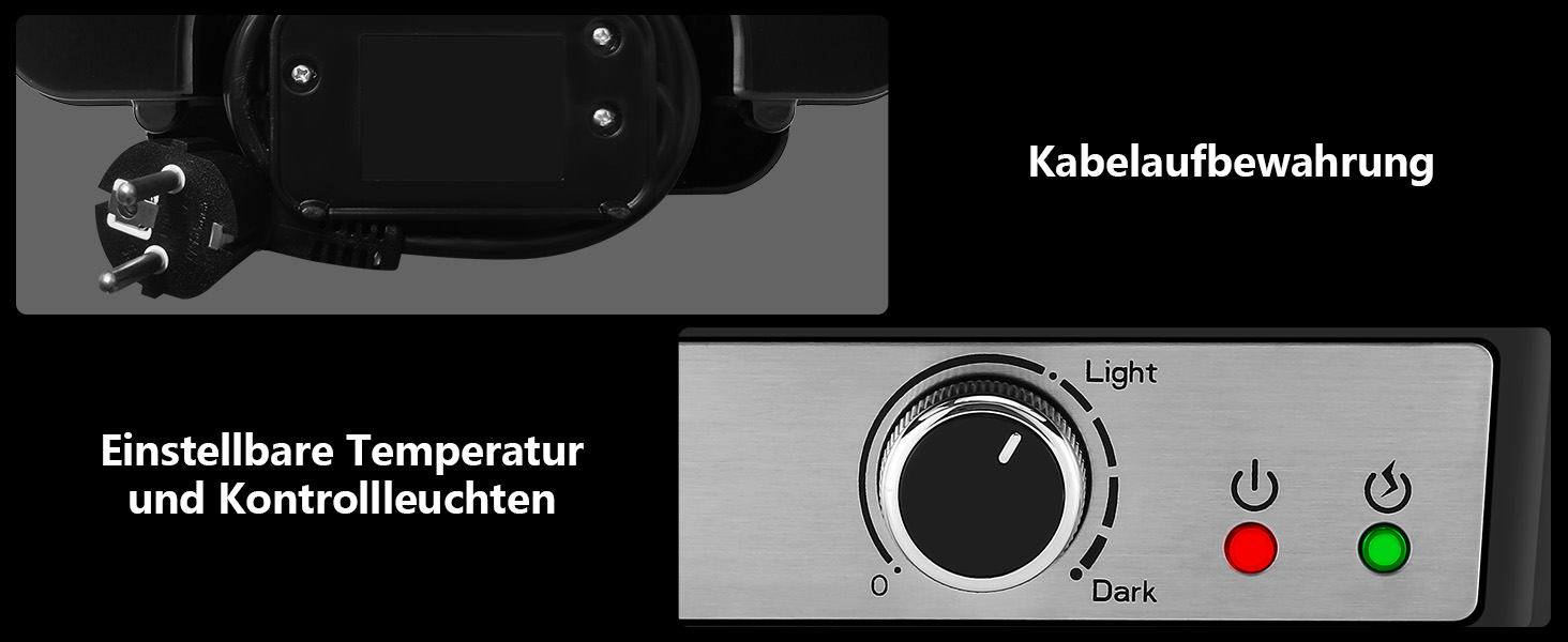 YASHE Belgian Waffle Maker - 4 Square Waffle Plates, 1200W, Non-Stick Coating, Adjustable Browning Control, Overflow Prevention, Silver/Black