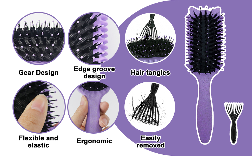 Щітка для кучерявого волосся Lila