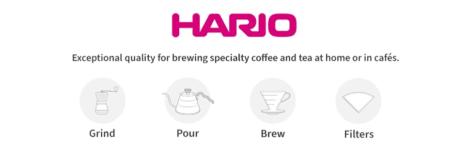 Чайник Hario, скляний, 700 мл