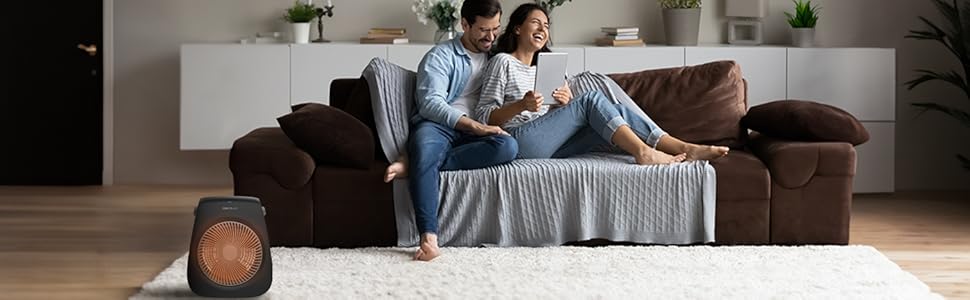 Електричний обігрівач Cecotec ReadyWarm 2000 Max Force - 20 м², 2000 Вт, вертикальний, чорний