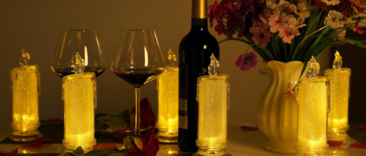 Світлодіодний настільний світильник бездротовий з димером, 3 режими кольору, акумуляторна лампа на стіл Kunterbunt B (2 шт.) для спальні, ресторану, читання