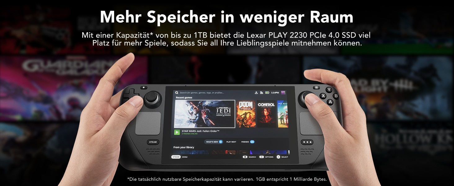 Lexar SSD 1TB M.2 2280 PCIe Gen3x4 NVMe - Внутрішній SSD накопичувач для ПК та геймерів