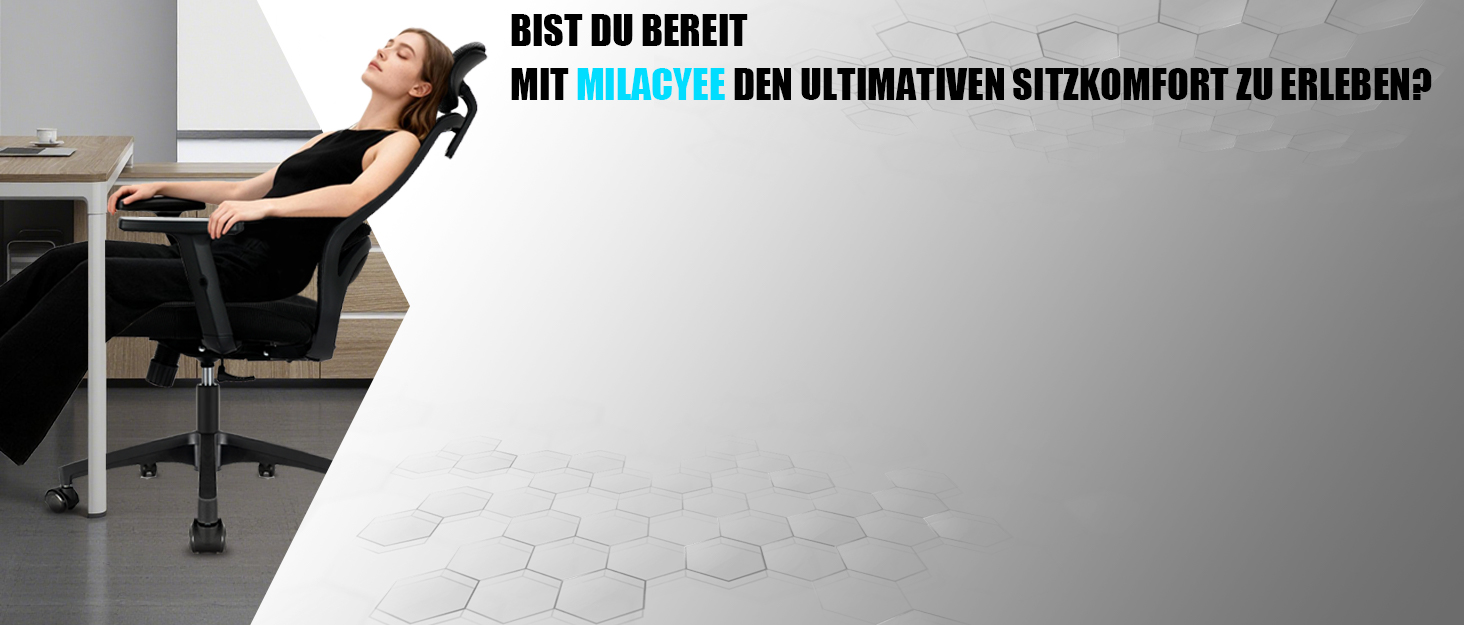 Офісний стіл з регульованими підлокітниками, ергономічний крісло з сітчастою спинкою, підтримкою попереку, регульованою висотою, м'яким сидінням, поворотним на 360°, чорний