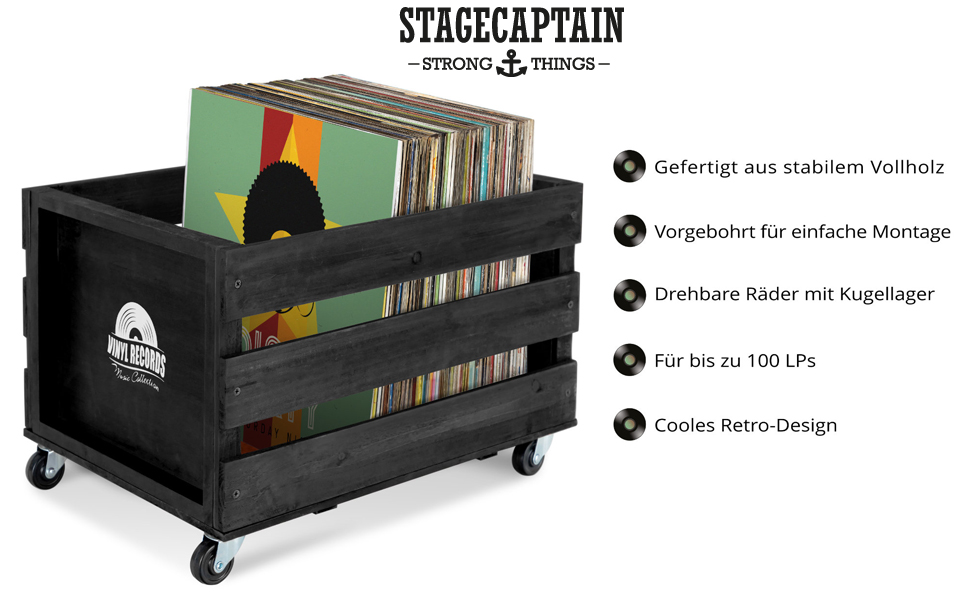 Stagecaptain SPK-100 BK Record Box