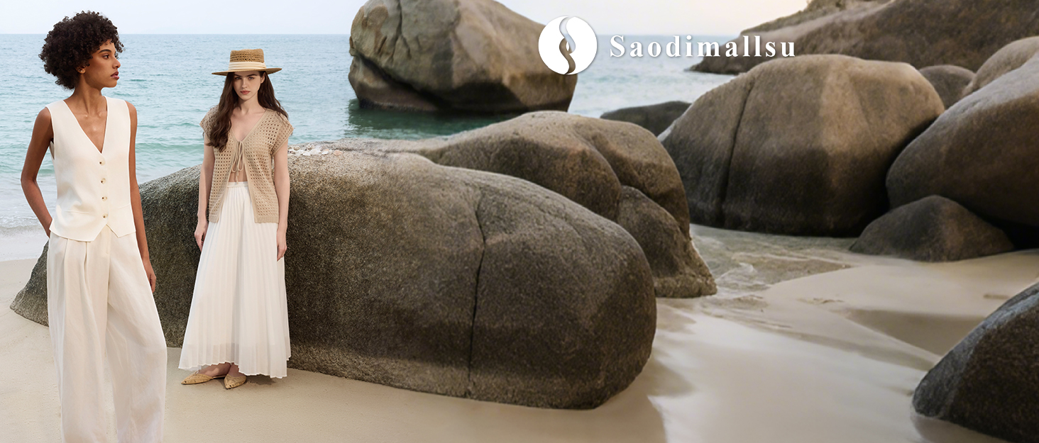 Кардиган жіночий Saodimallsu трикотажний, довгий, легкий, однотонний, з кишенею, темно-рожевий, розмір M