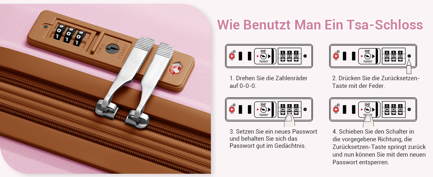 Чемодан KONO великий з підстаканником, жорсткий, легкий, з поліпропілену, розширюваний, на 4 колесах, з TSA замком, чорний/коричневий (рожевий/коричневий, XL)