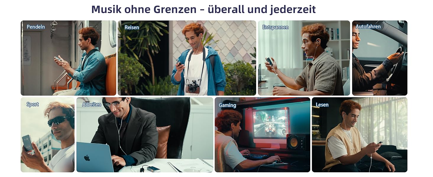 Hidizs AP80 PRO MAX: Hi-Res MP3 плеєр з Bluetooth, Wi-Fi, DLNA, AirPlay, DAC ES9219C, MQA 16X, DSD256, PCM 384kHz, підтримка SD до 2TB, Чорний