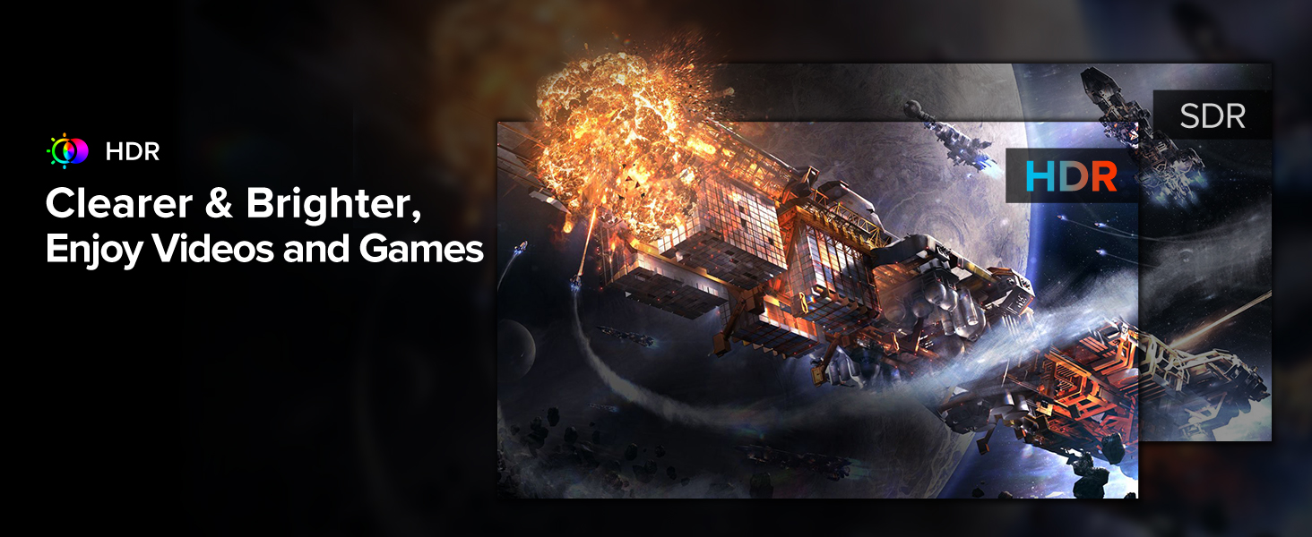 Монітор UPERFECT 2K 144Hz 16 дюймів: Портативний дисплей QLED з Mini HDMI та USB-C для ПК, ноутбука, телефону, Xbo, Switch, PS4/5 (VESA)