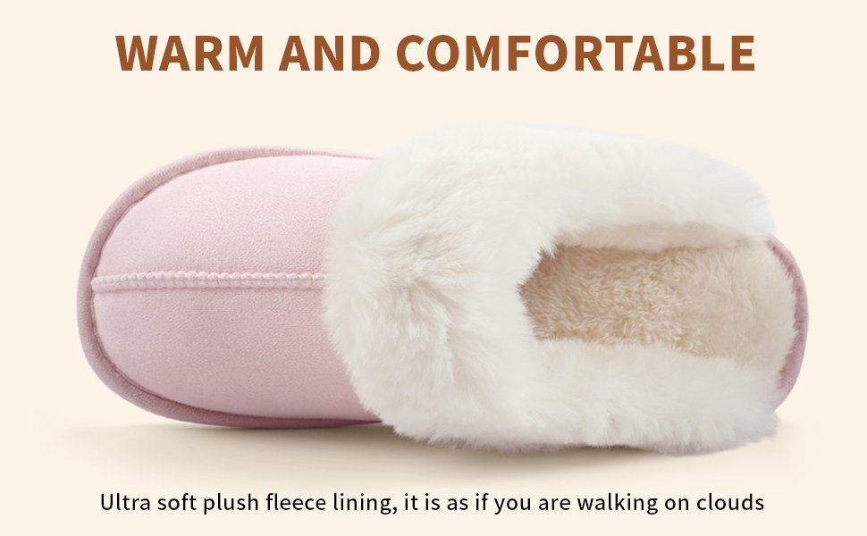 Тапочки домашні жіночі чоловічі зимові, плюшеві, теплі, з підкладкою, зручні, неслизькі, світло-бежеві (42/43 EU)