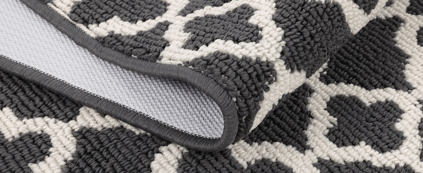 Килимок для підлоги SHACOS, антиковзаючий, для кухні, вітальні, передпокою, 50x150 см (60x300 см), темно-сірий