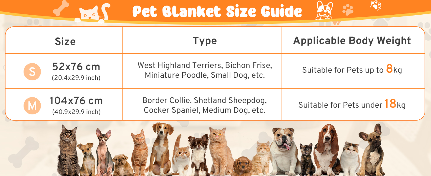 3 штуки флісові підстилки для собак - миючі, ідеальні для диванів та ліжок, підстилка для маленьких та середніх собак, котів, цуценят, захист дивану, (різні кольори, 104x76 см)