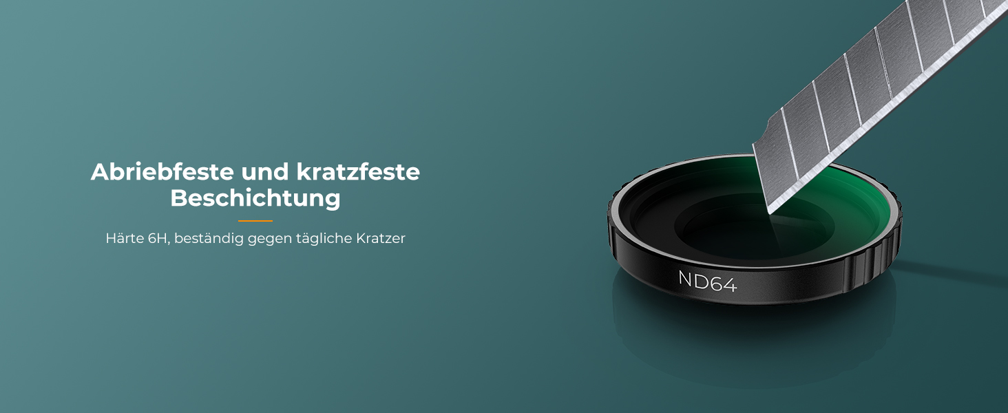 Фільтри K&F Concept ND/CPL для DJI Osmo Action 4/5 PRO - Набір 4 шт. (ND8, ND16, ND32, ND64)